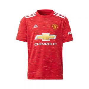 Adidas Manchester united primera equipación 20/21 júnior