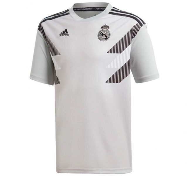 Adidas Real Madrid Home Warm Up 18/19 Junior Foto 1