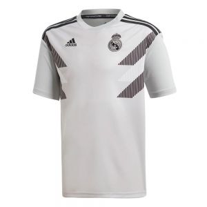 Equipación de fútbol Adidas Real madrid primera warm up 18/19 júnior