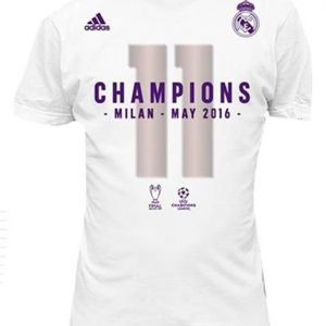 Equipación de fútbol Adidas Real madrid ucl winner 15/16 júnior