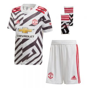 Equipación de fútbol Adidas Manchester united fc tercera mini kit 20/21