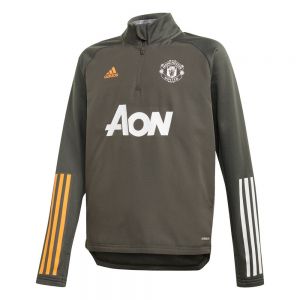 Equipación de fútbol Adidas Manchester united warm topy 20/21 júnior