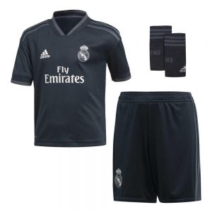 Equipación de fútbol Adidas Real madrid segunda júnior kit 18/19