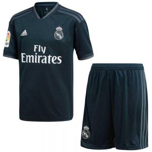 Equipación de fútbol Adidas Real madrid segunda júnior kit 18/19