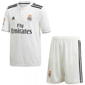 Equipación de fútbol Adidas Real madrid primera júnior kit 18/19
