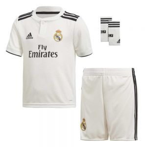 Equipación de fútbol Adidas Real madrid primera júnior kit 18/19