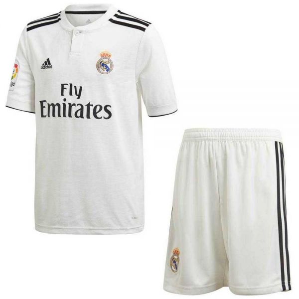 Adidas Real Madrid Home Junior Kit 18/19 Foto 1