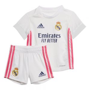 Equipación de fútbol Adidas Real madrid primera mini kit 20/21