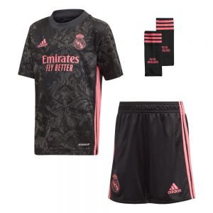 Equipación de fútbol Adidas Real madrid tercera mini kit 20/21