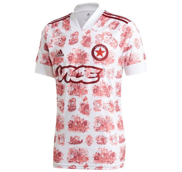 Adidas Red Star FC Away 20/21 Foto 1
