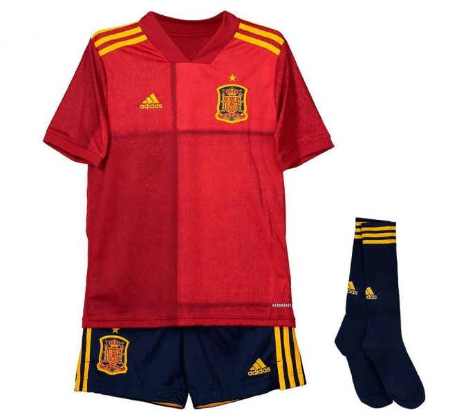 Adidas Spain Home Youth Kit 2020 Foto 1