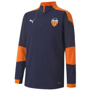 Equipación de fútbol Puma Valencia cf entrenamiento 1/4 zip 20/21 júnior