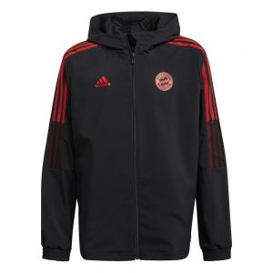 Equipación de fútbol Adidas  Chaqueta Chándal FC Bayern Munich 21/22 Junior