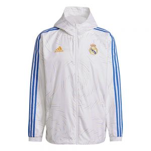 Equipación de fútbol Adidas  Chaqueta Cortavientos Real Madrid 21/22