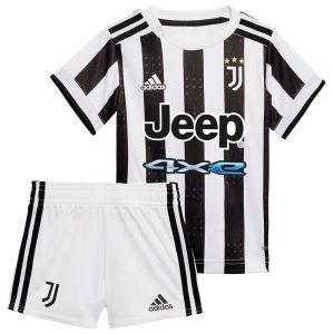 Equipación de fútbol Adidas Juventus 21/22 primera bebé set