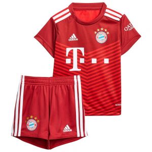 Equipación de fútbol Adidas  Mini Kit FC Bayern Munich 21/22 Primera Equipación Bebé