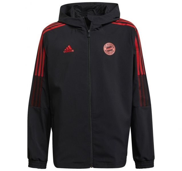 Adidas Fc bayern munich 21/22 pre jacket junior Foto 1