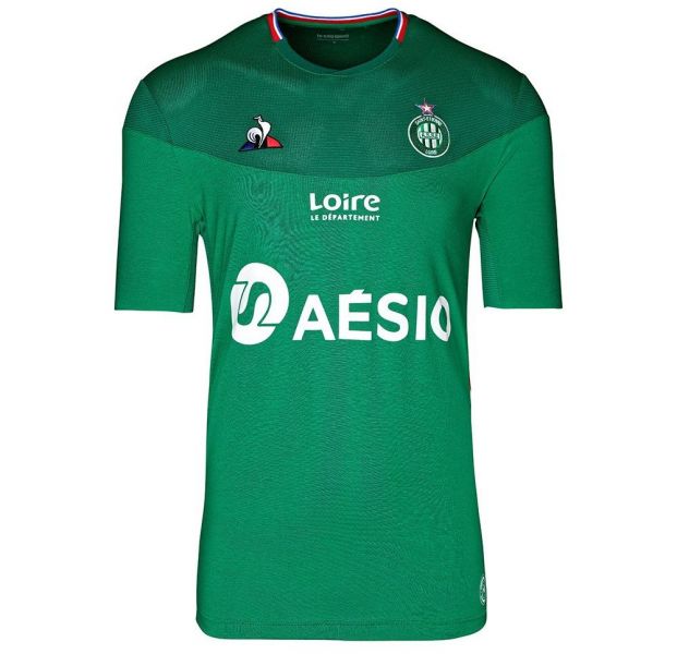 Le coq sportif As saint etienne home pro no sponsor 19/20 t-shirt Foto 1