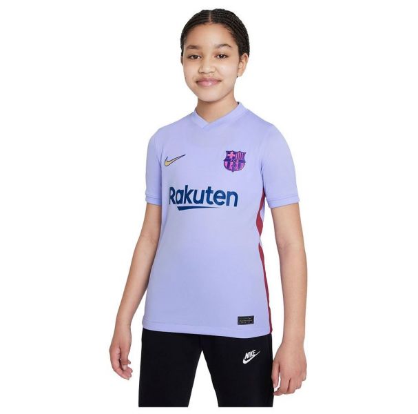 Nike Fc barcelona 21/22 stadium away junior short sleeve t-shirt Foto 1