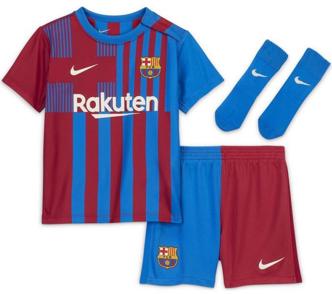 Nike  Conjunto FC Barcelona Primera Equipación Infantil 20/21 Foto 1