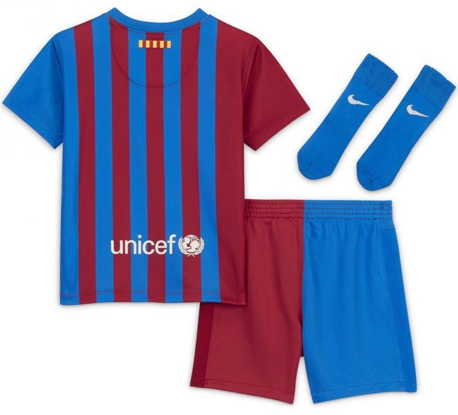 Nike  Conjunto FC Barcelona Primera Equipación Infantil 20/21 Foto 2