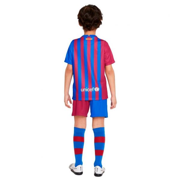 Nike  Conjunto FC Barcelona Primera Equipación Little 20/21 Junior Foto 2