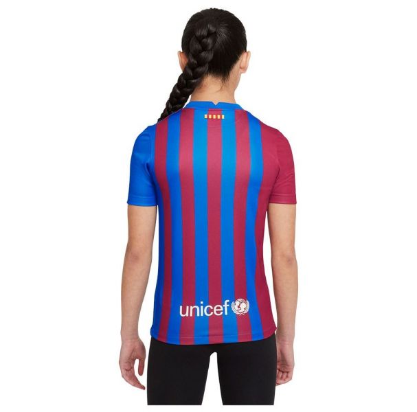 Nike Fc barcelona stadium home 21/22 junior t-shirt Foto 2