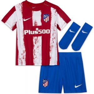 Equipación de fútbol Nike  Atletico Madrid Primera Equipación Infantil Kit 20/21