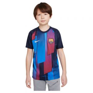 Equipación de fútbol Nike Fc barcelona pre partido 21/22 camiseta júnior