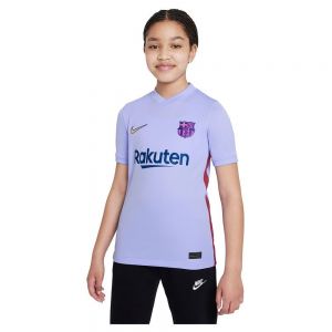 Nike Fc barcelona 21/22 stadium segunda júnior manga corta camiseta