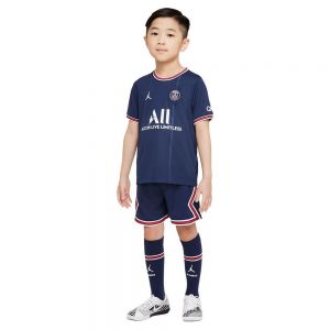 Equipación de fútbol Nike  Conjunto Paris Saint Germain Primera Equipación Little 20/21 Junior