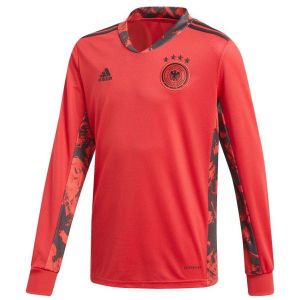 Equipación de fútbol Adidas  Camiseta Alemania Primera Equipación Portero 2020 Júnior