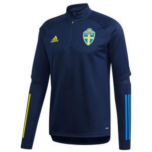 Equipación de fútbol Adidas Camiseta Suecia Entrenamiento 2020