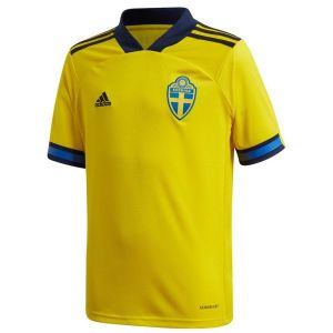 Equipación de fútbol Adidas  Camiseta Suecia Primera Equipación 2020 Júnior