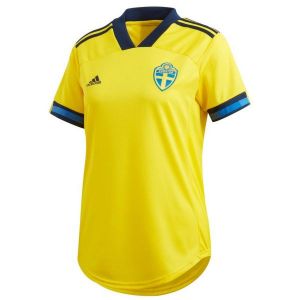 Equipación de fútbol Adidas  Camiseta Suecia Primera Equipación 2020