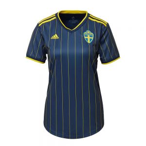 Equipación de fútbol Adidas  Camiseta Suecia Segunda Equipación 2020