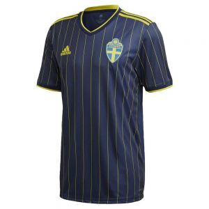 Equipación de fútbol Adidas  Camiseta Suecia Segunda Equipación 2020