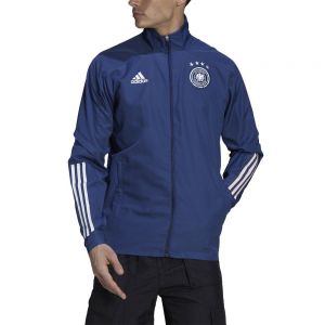 Equipación de fútbol Adidas  Chaqueta Alemania Pre Partido 20/21