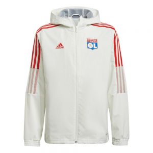 Equipación de fútbol Adidas  Chaqueta Chándal Olympique Lyon 21/22 Junior