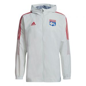 Equipación de fútbol Adidas  Chaqueta Chándal Olympique Lyon 21/22