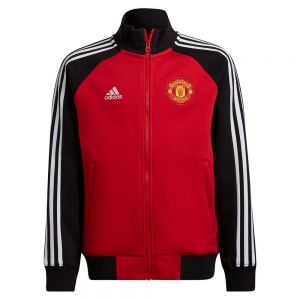 Equipación de fútbol Adidas  Chaqueta Manchester United 21/22