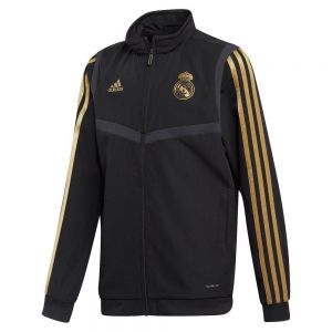 Equipación de fútbol Adidas  Chaqueta Real Madrid Presentación 19/20 Junior