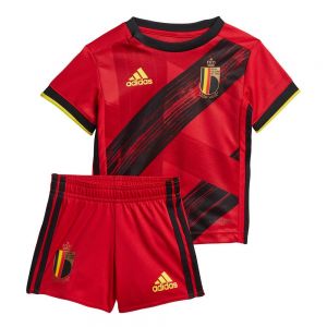 Equipación de fútbol Adidas  Conjunto Bélgica Primera Equipación Mini 2020