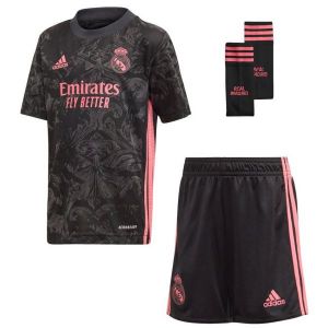 Adidas  Conjunto Real Madrid Tercera Equipación Mini 20/21