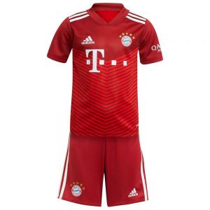 Equipación de fútbol Adidas  Mini Kit FC Bayern Munich 21/22 Primera Equipación Junior