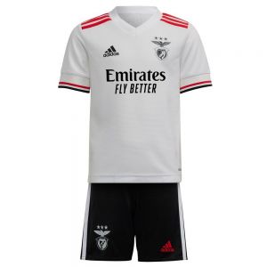 Equipación de fútbol Adidas  Mini Kit SL Benfica 21/22 Segunda Equipación Junior