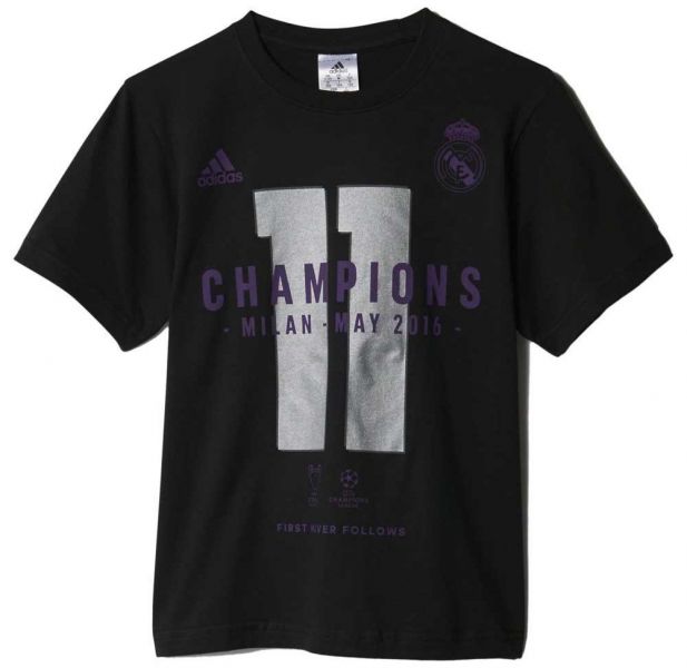 Adidas  Camiseta Real Madrid Campeones UCL 15/16 Junior Foto 1