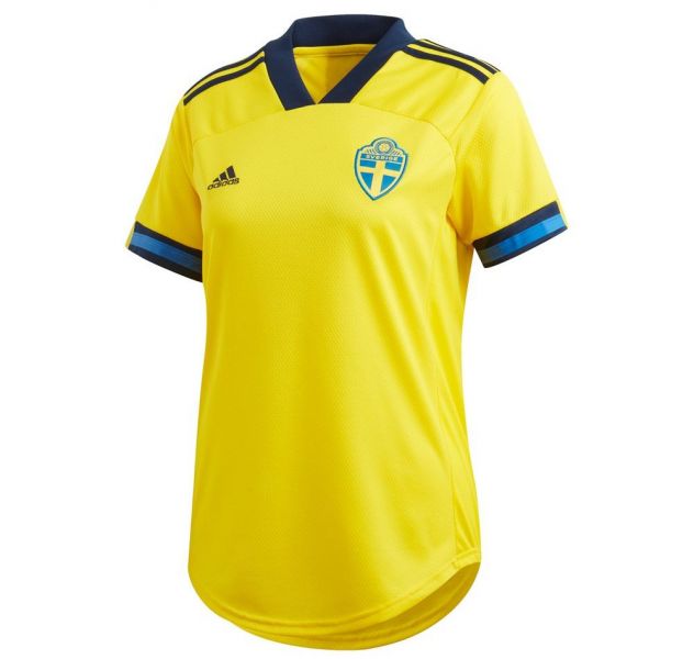 Adidas  Camiseta Suecia Primera Equipación 2020 Foto 1