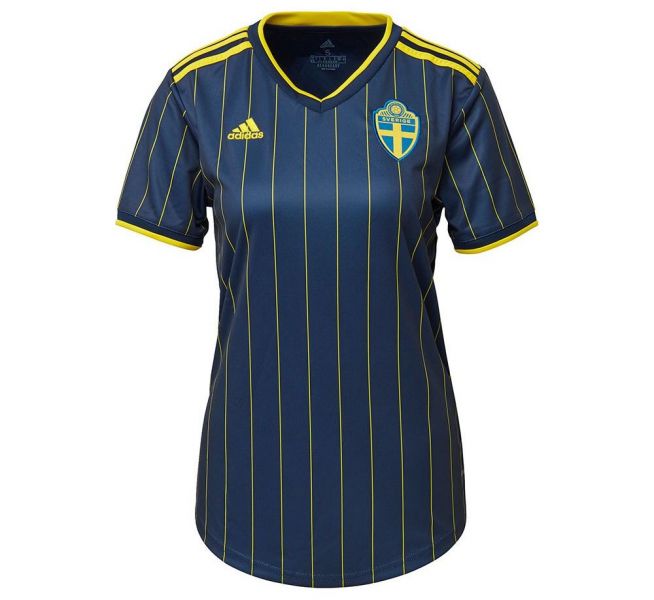Adidas  Camiseta Suecia Segunda Equipación 2020 Foto 1