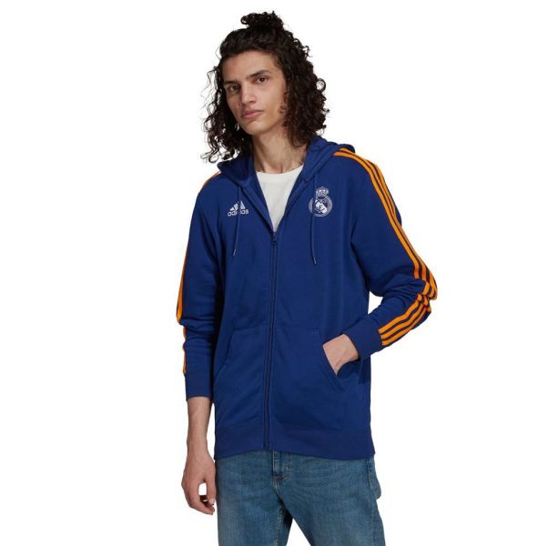 Adidas  Chaqueta Chándal Con Capucha Real Madrid 21/22 Foto 2